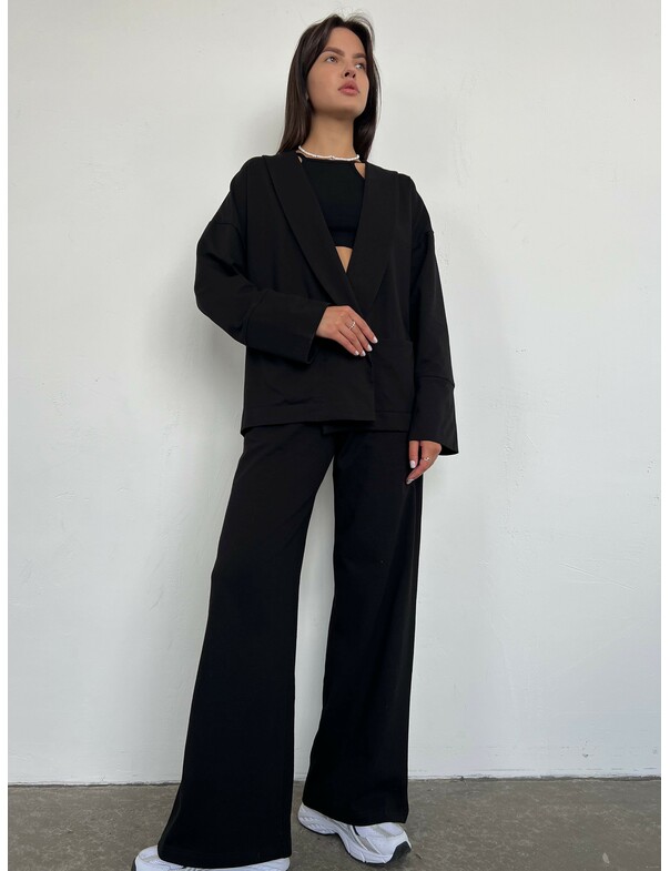 Жіночий кардиган-кімоно з поясом