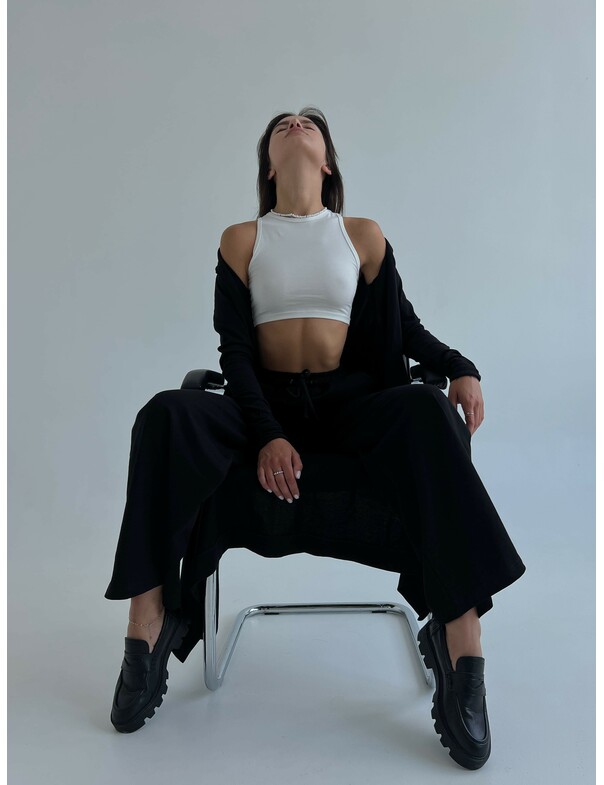 Женский кардиган легкий удлиненный