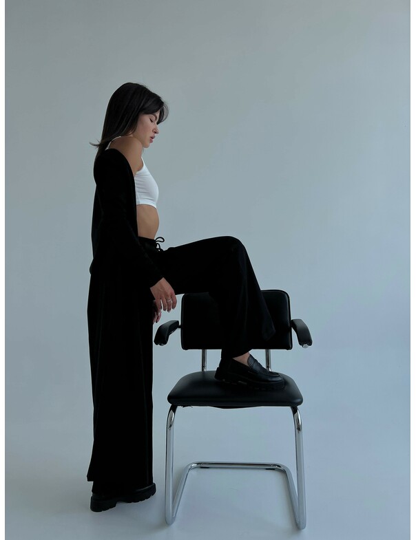 Женский кардиган легкий удлиненный