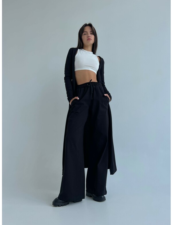 Женский кардиган легкий удлиненный