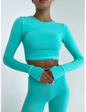 Жіночий лонгслів топ із біфлексу