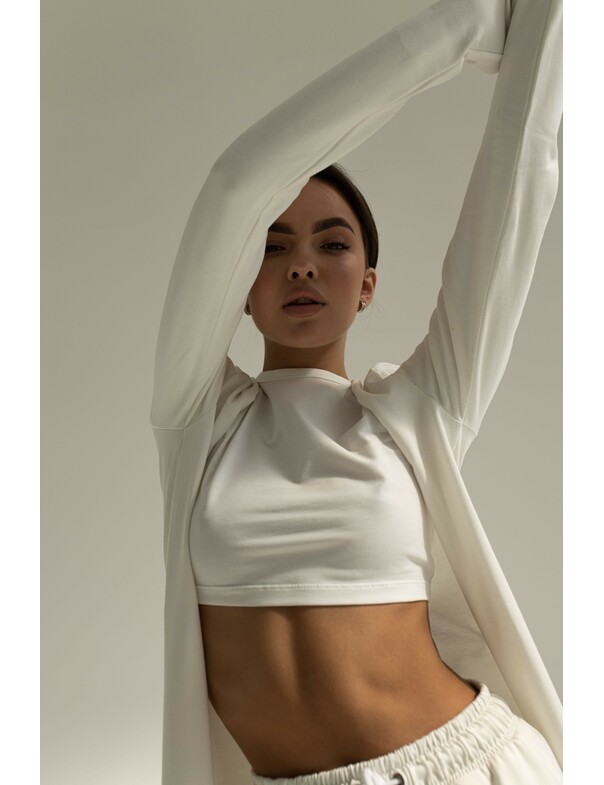 Жіночий кардиган легкий подовжений