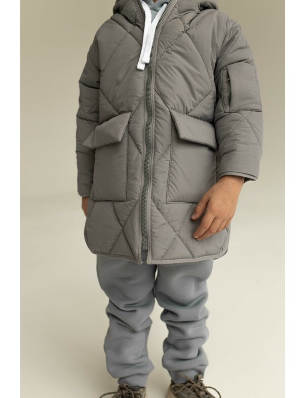 Дитяче пальто з плащової тканини