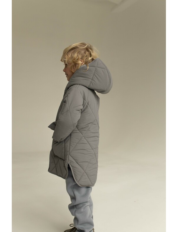 Детское пальто из плащевки