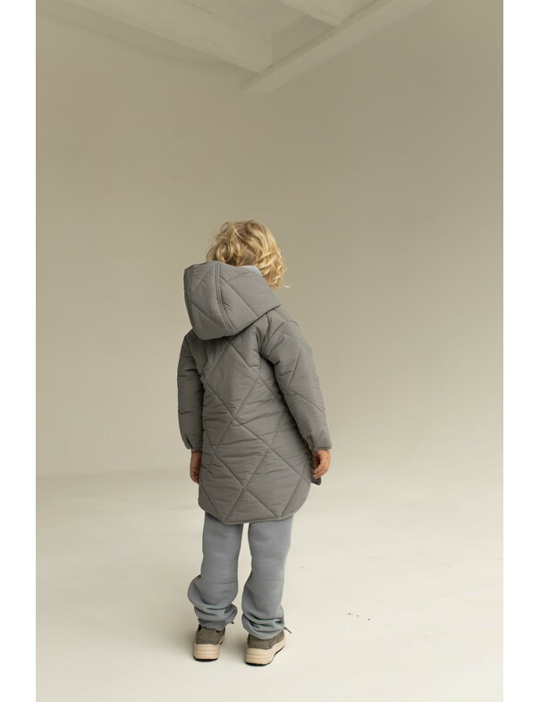 Детское пальто из плащевки