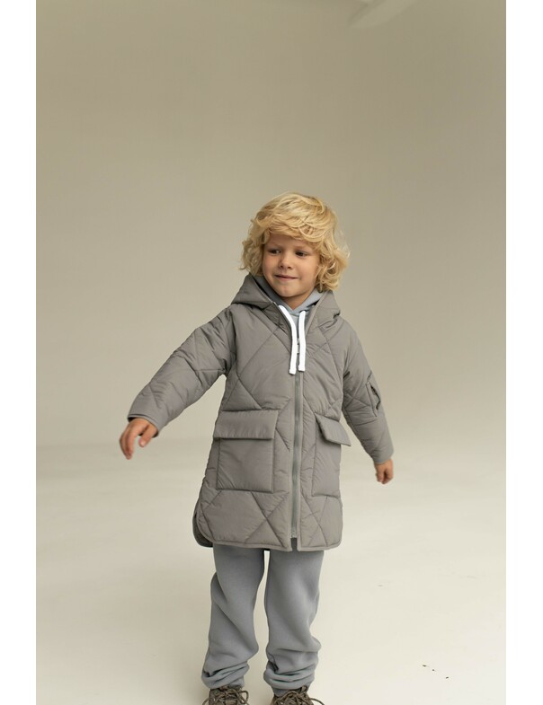 Дитяче пальто з плащової тканини