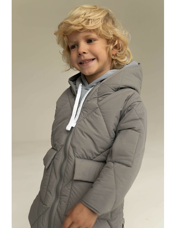 Детское пальто из плащевки