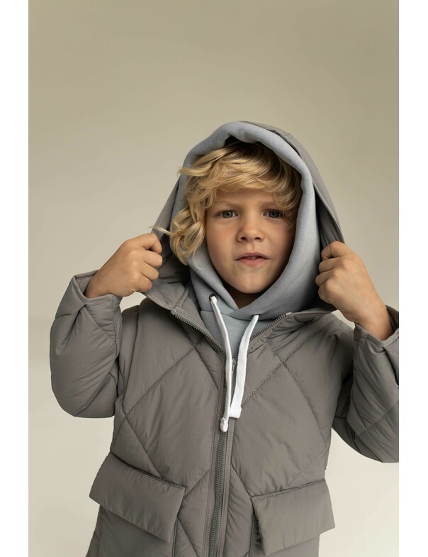 Дитяче пальто з плащової тканини