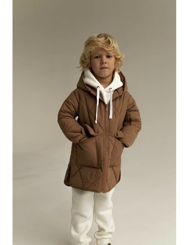 Дитяче пальто з плащової тканини