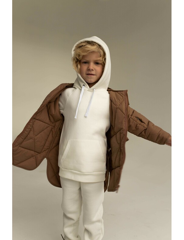 Детское пальто из плащевки