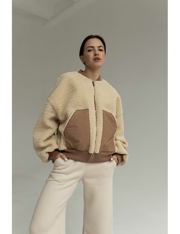 Жіночий двосторонній бомбер Жіночий двосторонній бомбер