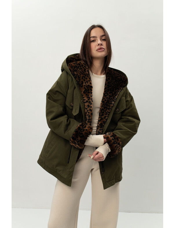 Жіноча куртка парка