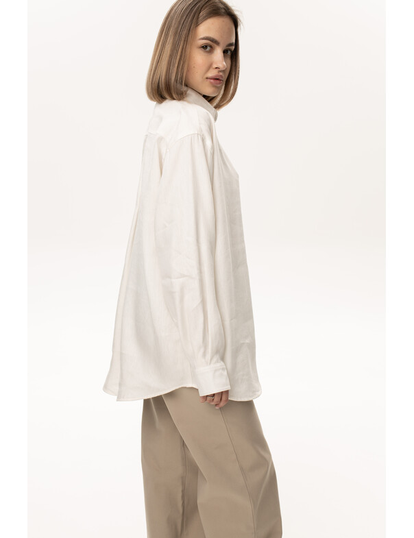 Унисекс рубашка классическая оверсайз