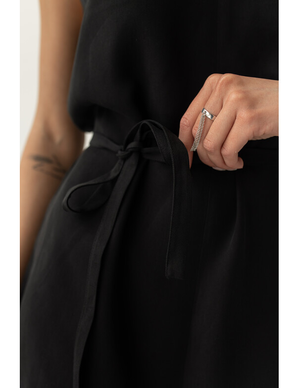 Женский комбинезон-ромпер свободного кроя