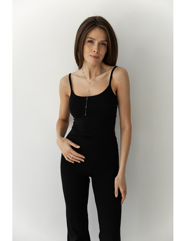 Жіноча майка на бретелях з регуляторами 0