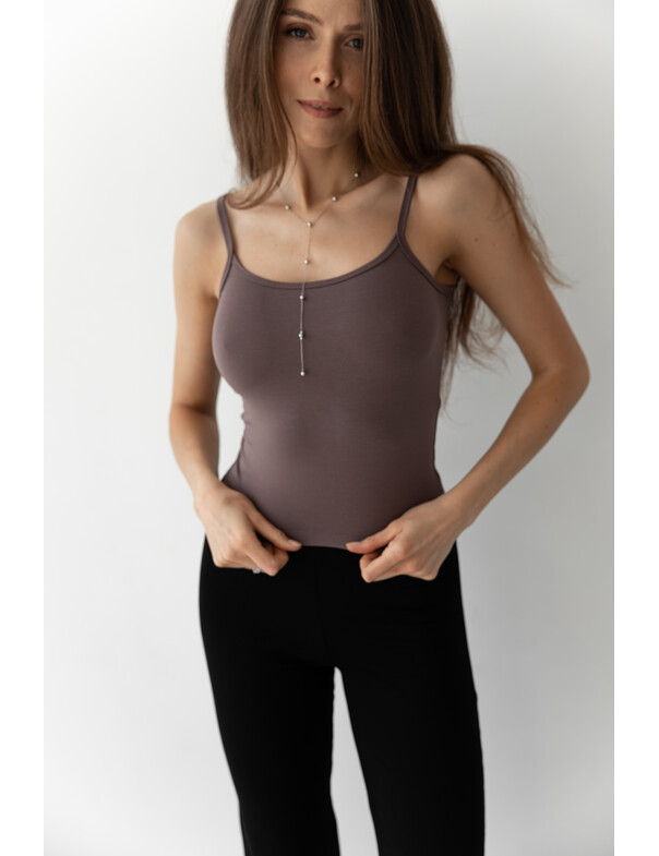 Жіноча майка на бретелях з регуляторами 0