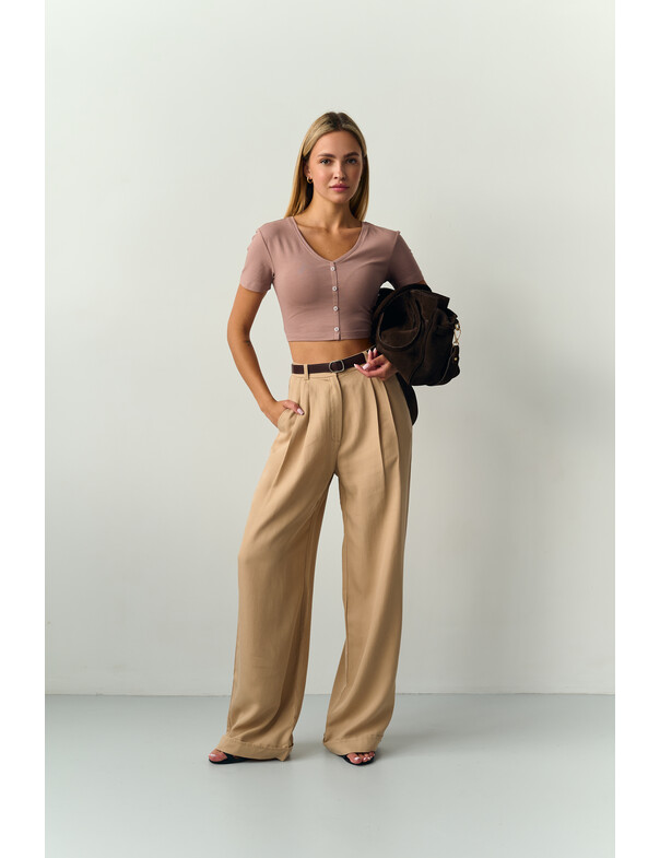 Жіночі класичні штани тенсел Жіночі класичні штани тенсел