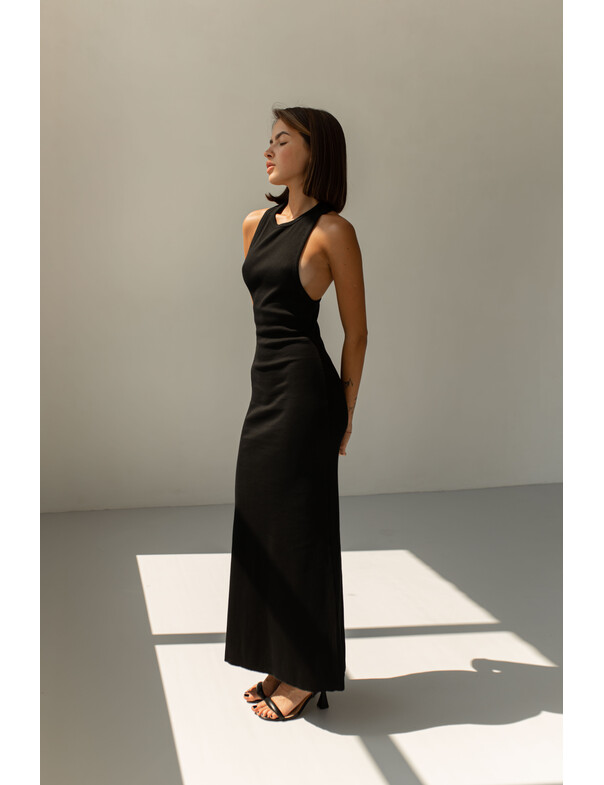 Женское платье-майка макси