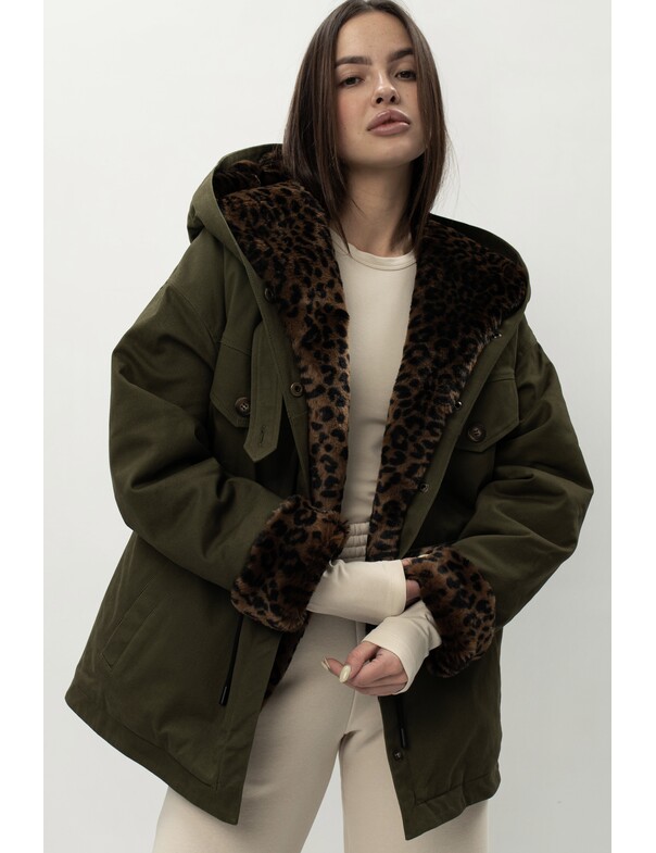 Жіноча куртка парка