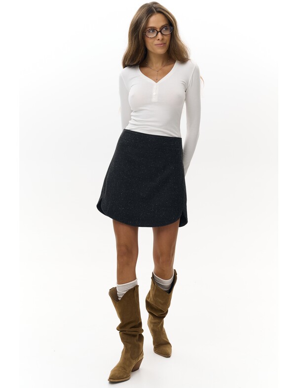 Женский лонгслив с пуговицами Женский лонгслив с пуговицами