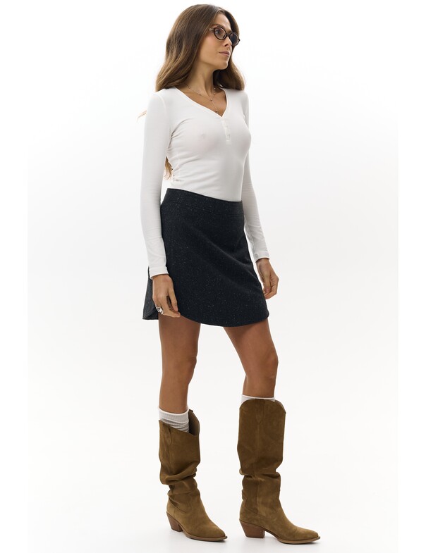 Женский лонгслив с пуговицами Женский лонгслив с пуговицами