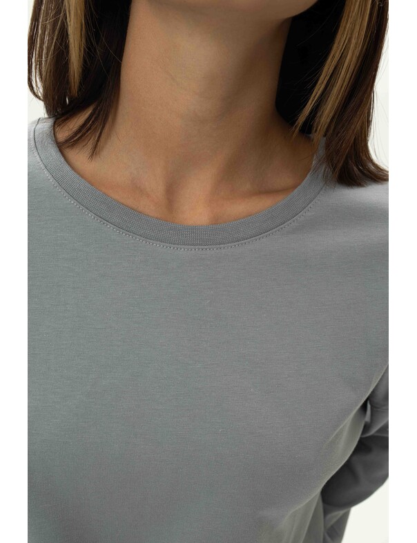 Унісекс лонгслів оверсайз котон