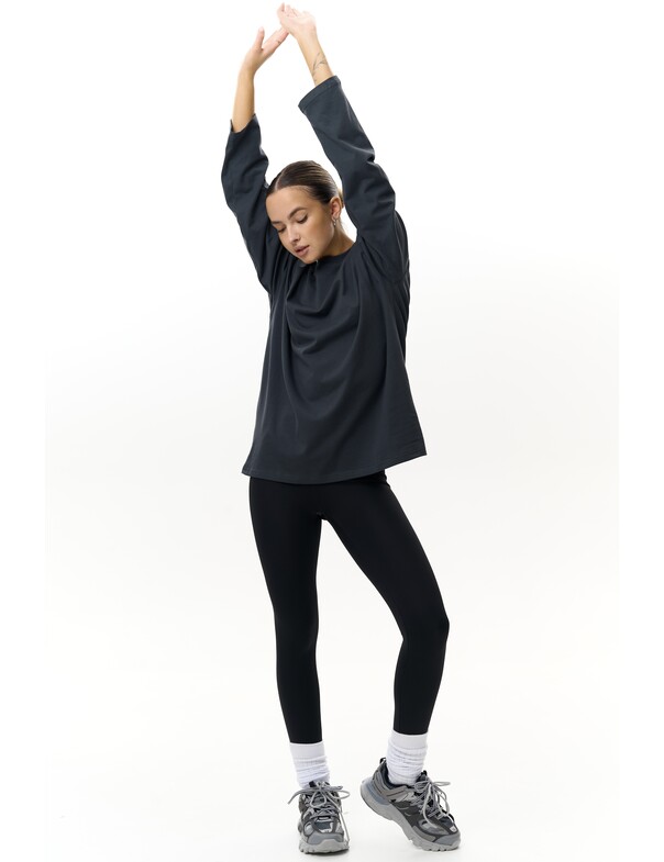 Унісекс лонгслів оверсайз котон