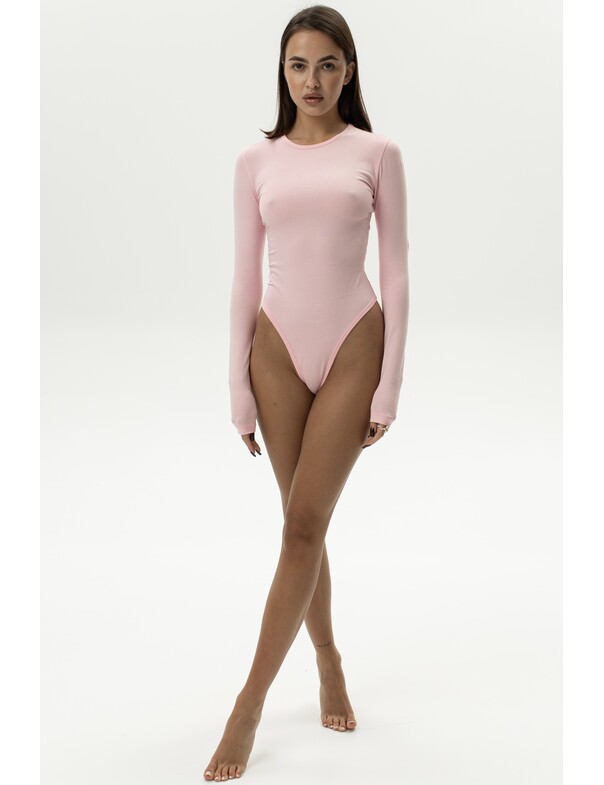 Женское боди с длинным рукавом