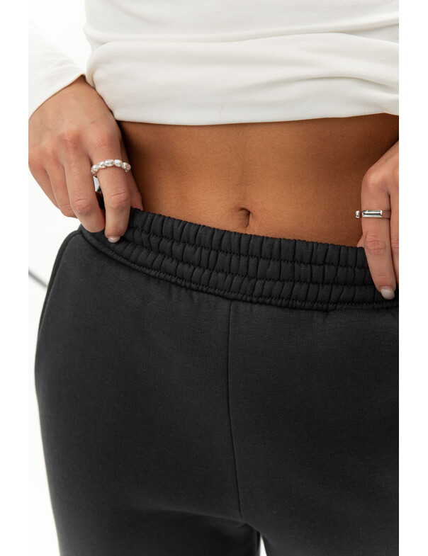 Унісекс штани преміум на стяжках на флісі