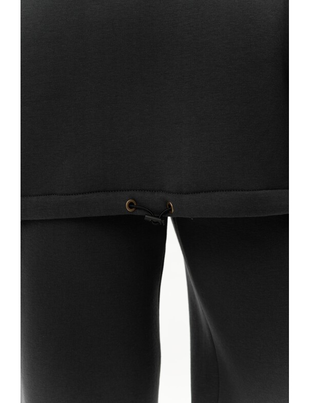 Унисекс свитшот премиум со стяжкой на флисе