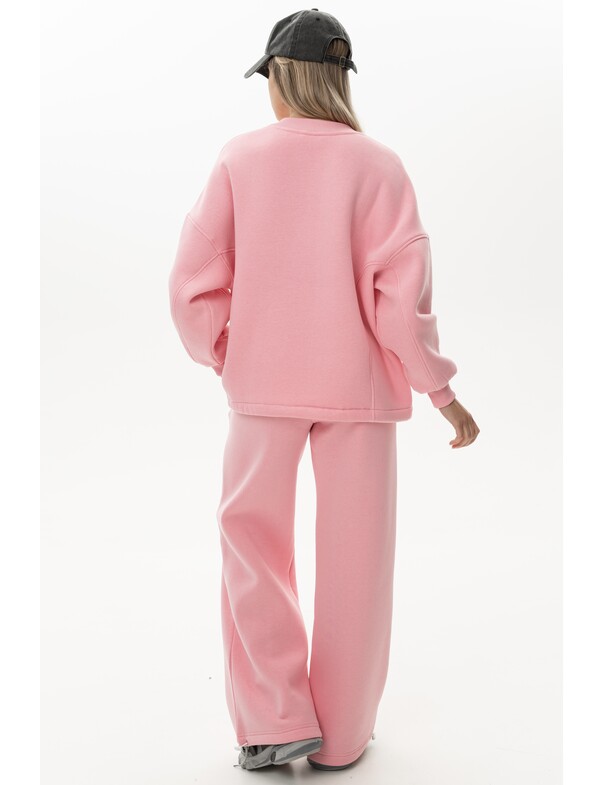 Унісекс світшот преміум зі стяжкою на флісі