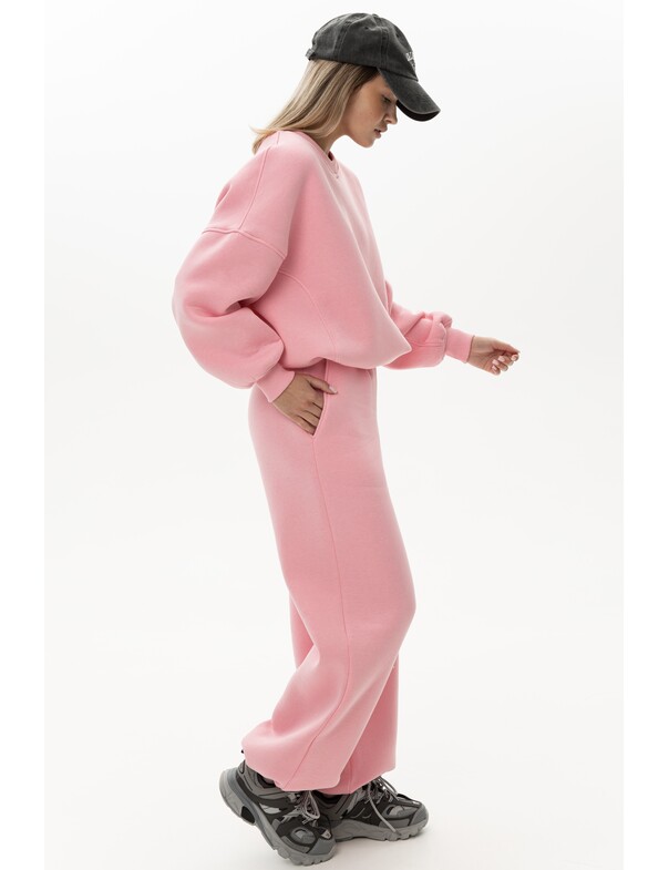 Унісекс світшот преміум зі стяжкою на флісі