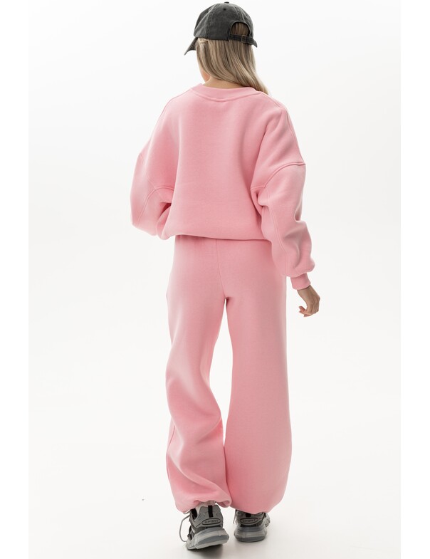 Унисекс свитшот премиум со стяжкой на флисе