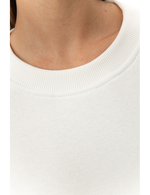 Унисекс свитшот премиум со стяжкой на флисе