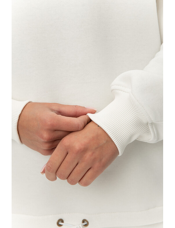 Унісекс світшот преміум зі стяжкою на флісі