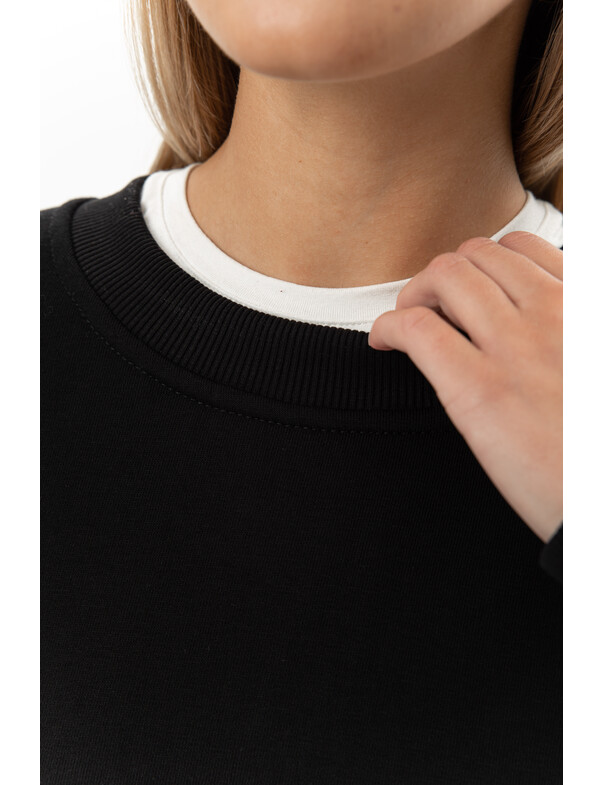 Унисекс свитшот премиум со стяжкой на флисе