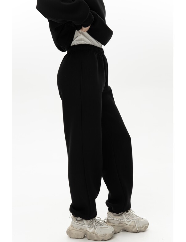 Унисекс джогеры оверсайз с начесом