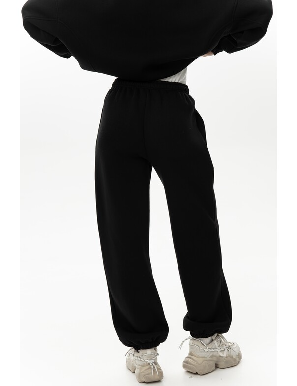 Унисекс джогеры оверсайз с начесом