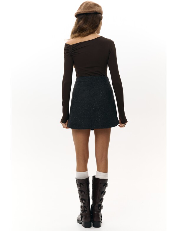 Лонгслів зі збіркою на плече Лонгслів зі збіркою на плече