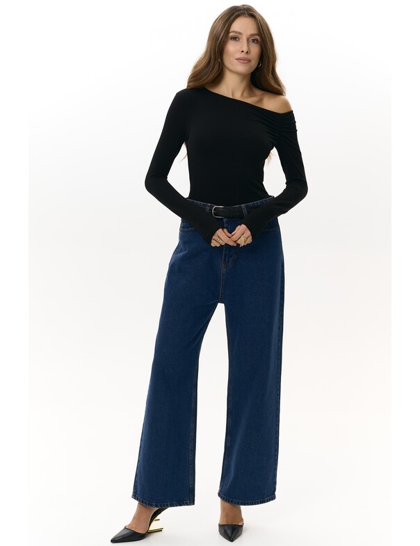 Лонгслів зі збіркою на плече Лонгслів зі збіркою на плече