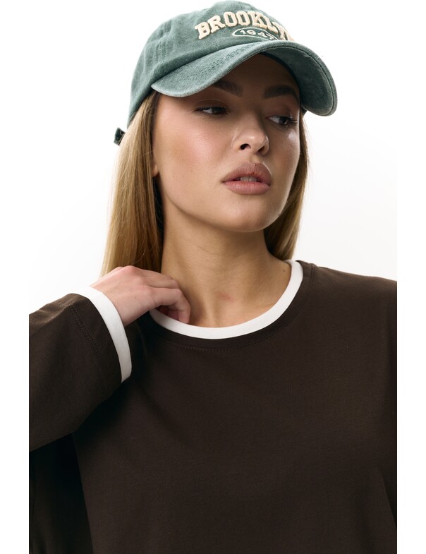 Лонгслив оверсайз двошаровий Лонгслив оверсайз двошаровий