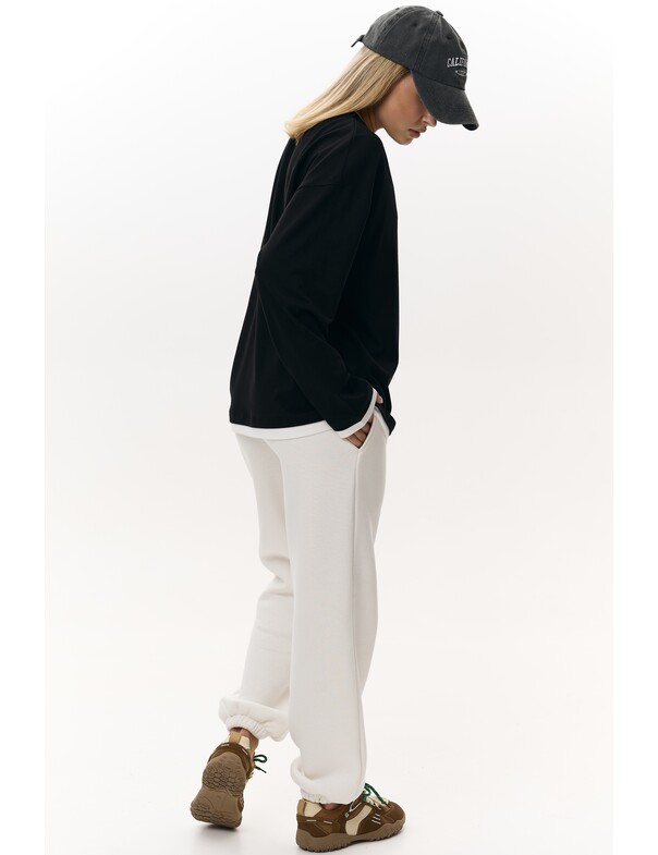 Лонгслів оверсайз двохшаровий Лонгслів оверсайз двохшаровий