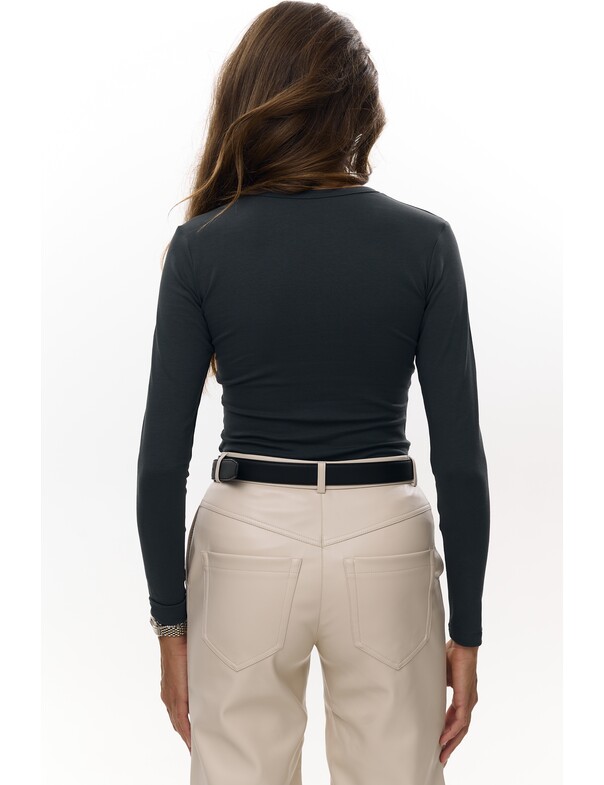 Унисекс лонгслив классический обновленный