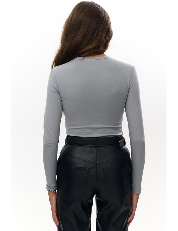 Унисекс лонгслив классический обновленный