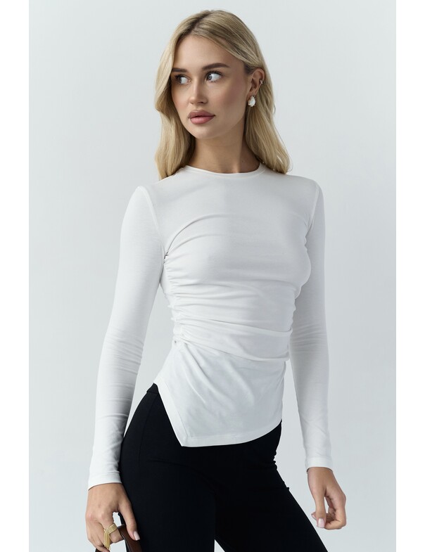 Лонгслив асимметричный