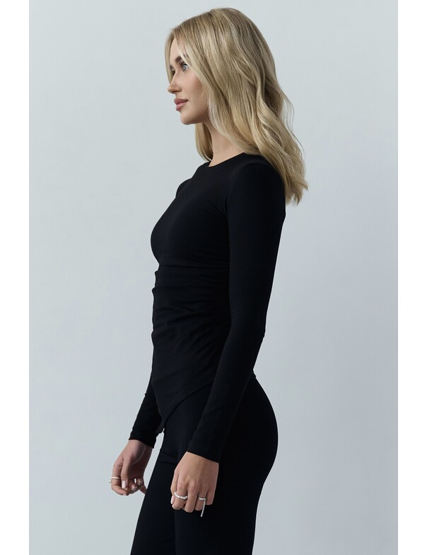 Лонгслив асимметричный