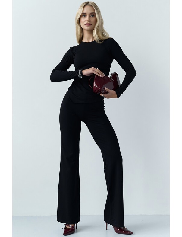 Лонгслив асимметричный