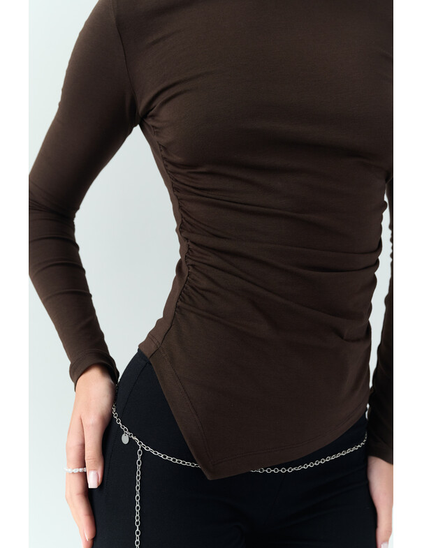 Лонгслів асиметричний