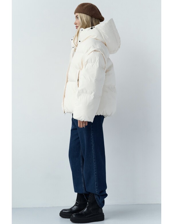 Пуховик-трансформер