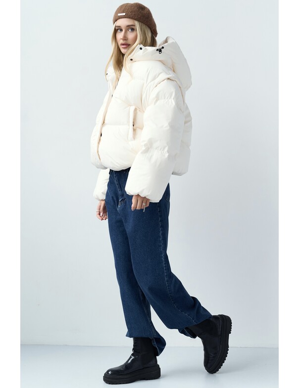 Пуховик-трансформер